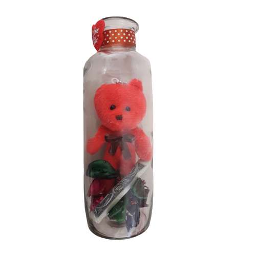 ست هدیه عروسک طرح خرسی مدل wish-21
