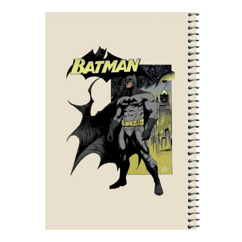 دفتر مشق 80 برگ اس جی مدل بتمن کد ۱۱    