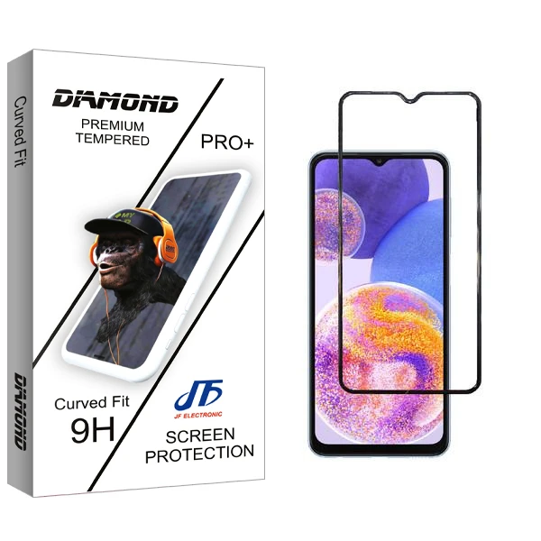 محافظ صفحه نمایش جی اف مدل Diamond مناسب برای گوشی موبایل سامسونگ Galaxy A23
