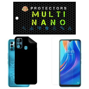 Multi Nano X-SFM Screen Protector For Tecno Spark 7 with back skin