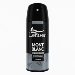 اسپری دئودورانت مردانه لمسر مدل Mont Blanc حجم 150 میلی‌لیتر