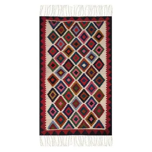 گلیم دستبافت نیم متری مدل آذربایجان کد ma02