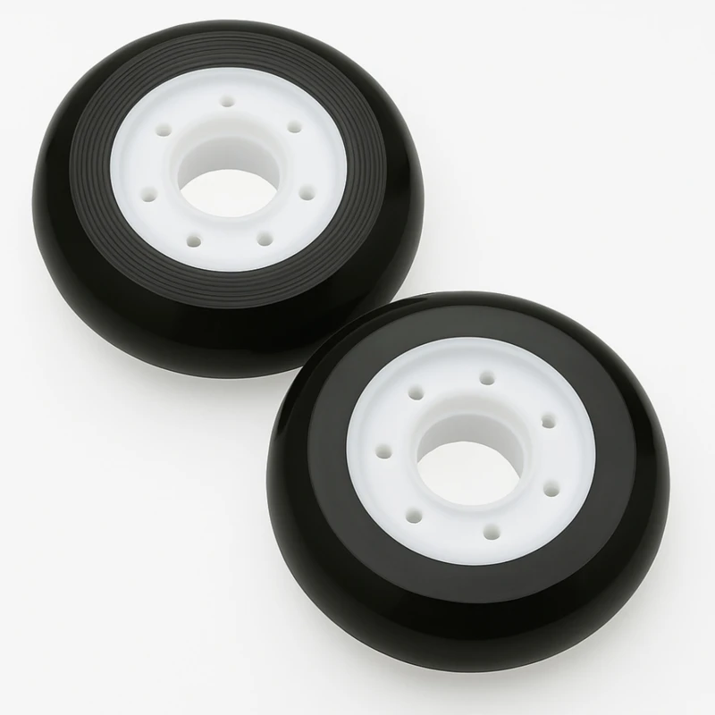 عکس شماره 10 : چرخ اسکیت مدل 72m-f به همراه بلبرینگ بسته 16 عددی