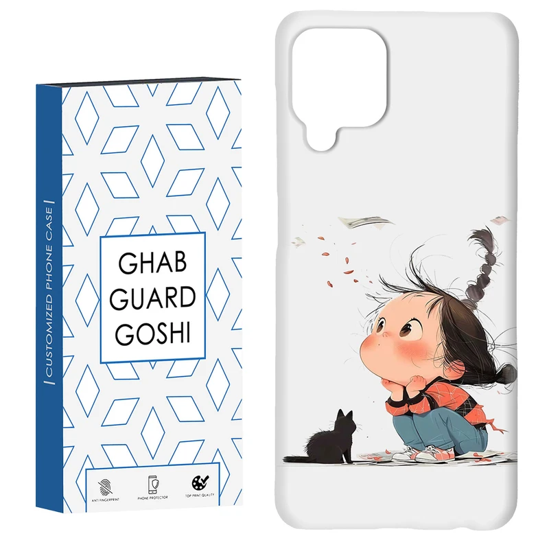 کاور قاب گارد گوشی طرح دختر ملوس کد Dimo-965 مناسب برای گوشی موبایل سامسونگ Galaxy A22 4G / Galaxy M32 4G
