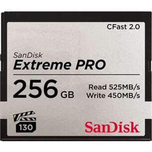 کارت حافظه CompactFlash سن دیسک مدل  Extreme Pro CFast 2.0 سرعت 525MB/s ظرفیت 256 گیگابایت