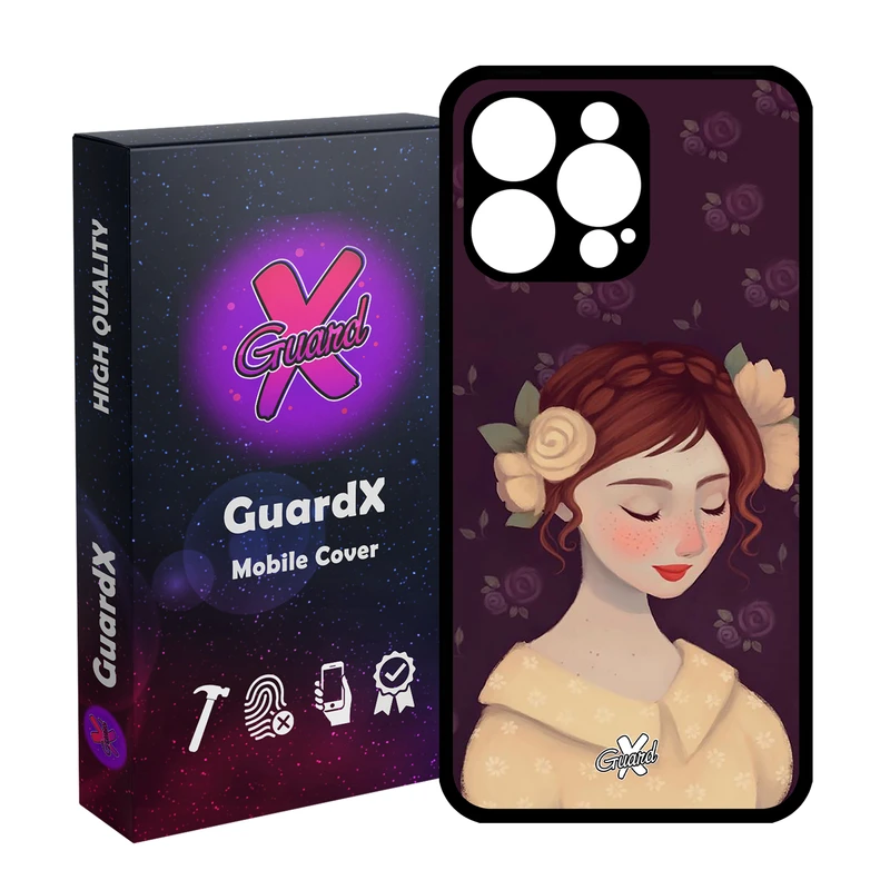 کاور گارد ایکس طرح Girl مدل Glass10325 مناسب برای گوشی موبایل اپل iPhone 15 Pro Max