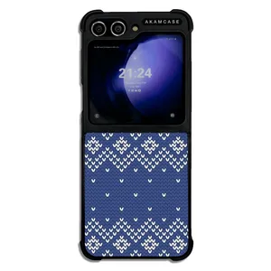 AKAM AMC-WSGZFLIP5-WINTER FABRIC-24 Cover For Samsung Galaxy Z Flip 5