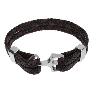 دستبند مردانه مدل Deri 909