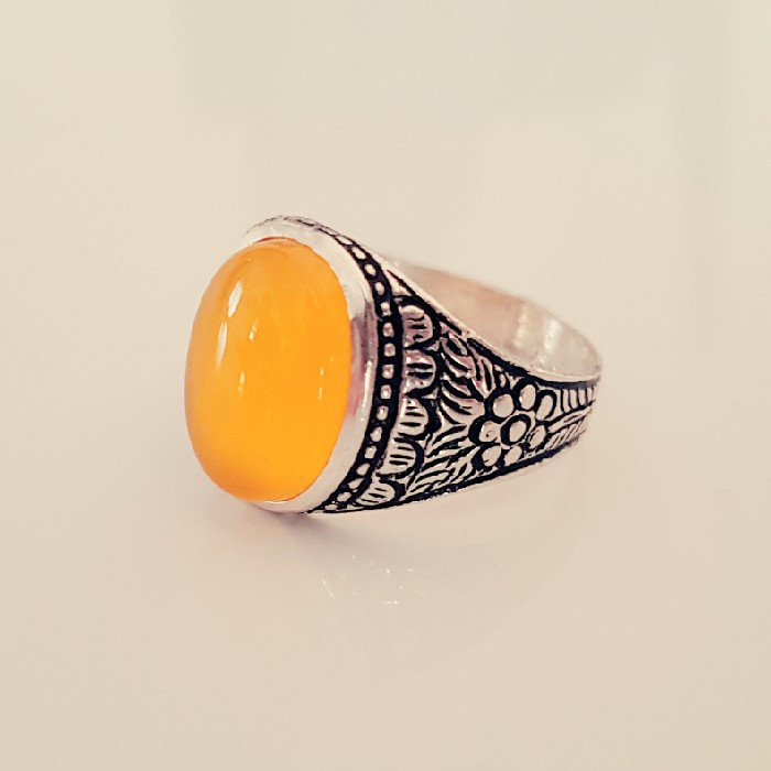 انگشتر نقره مردانه مدل P870