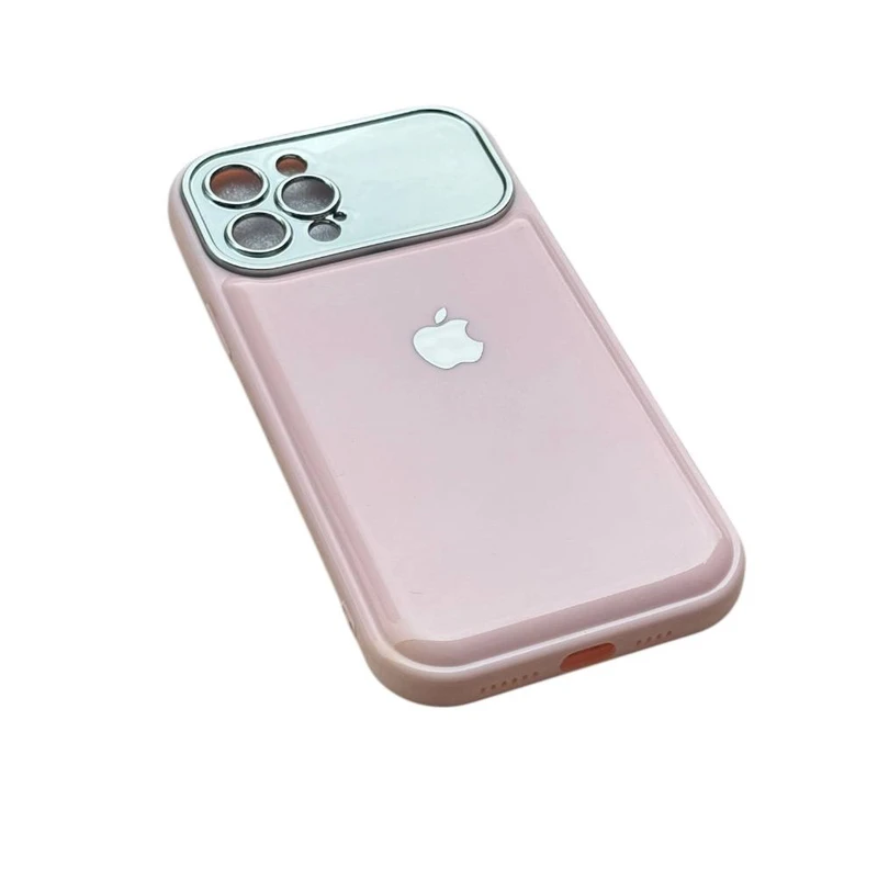 کاور مدل pink logo  کد Pl77 مناسب برای گوشی موبایل اپل Iphone 13 pro