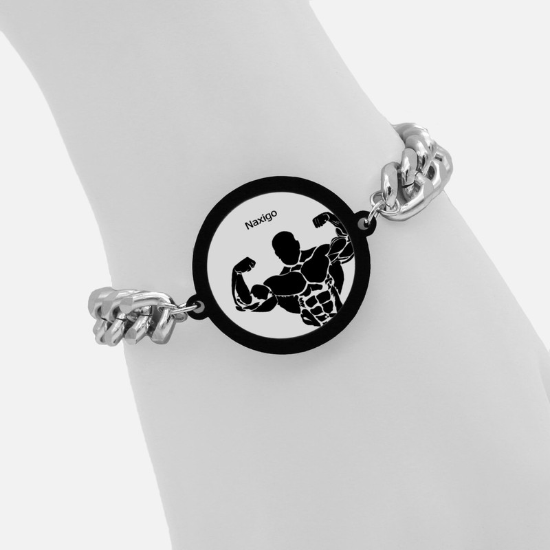 دستبند ناکسیگو مدل بدنسازی کد BZ7781