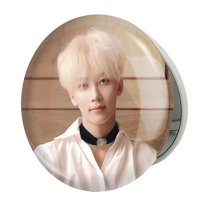 آینه جیبی خندالو طرح جونگهان گروه سونتین Seventeen مدل تاشو کد 21592 