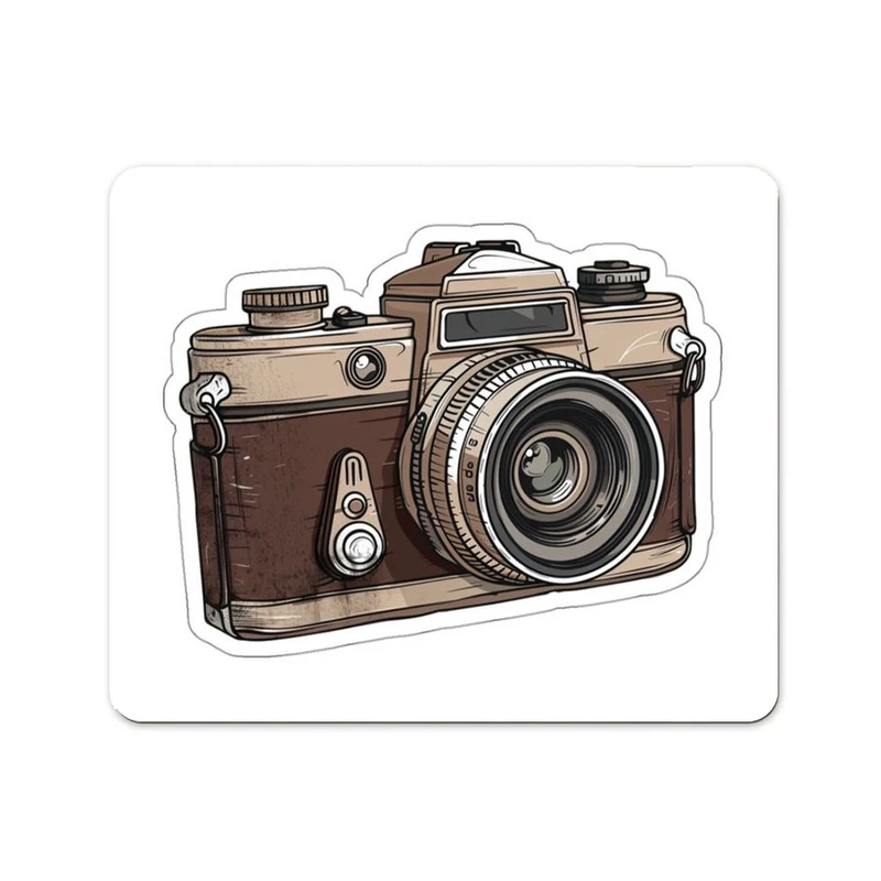 ماوس پد پاد آفرین مدل دوربین عکاسی زیبا کد 290 سایز 24*19 سانتی متر