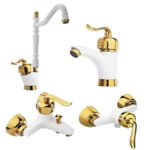 ست شیرآلات فاخته مدل شودر نايت کد ST-SAM مجموعه 4 عددی 