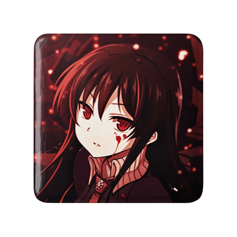 مگنت خندالو طرح انیمه آکامه گا کیل مدل مربعی کد 31908