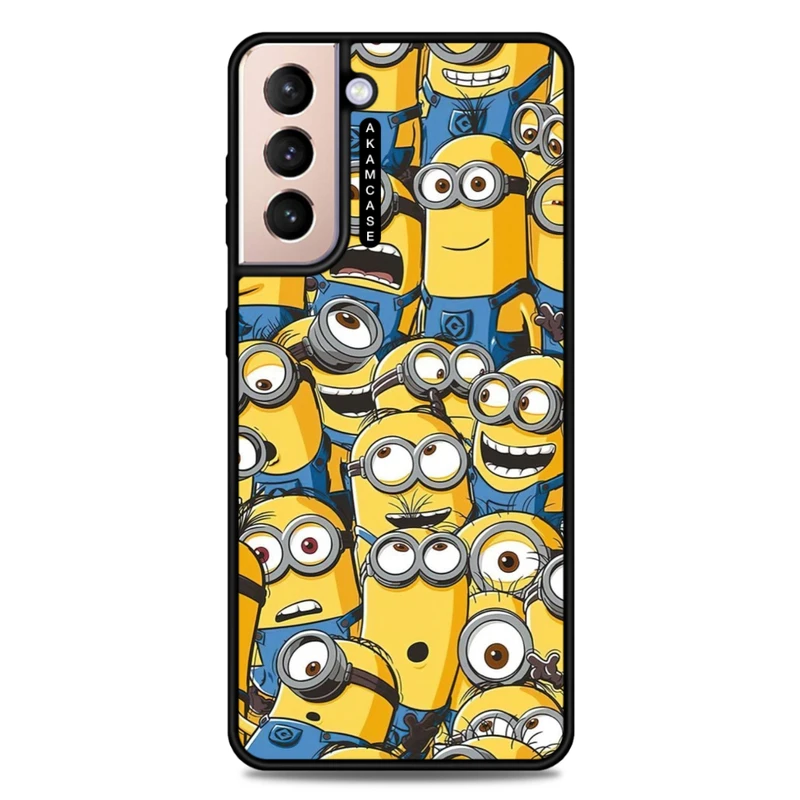 کاور آکام مدل AMC-WSGS21P-MINIONS13 مناسب برای گوشی موبایل سامسونگ Galaxy S21 Plus
