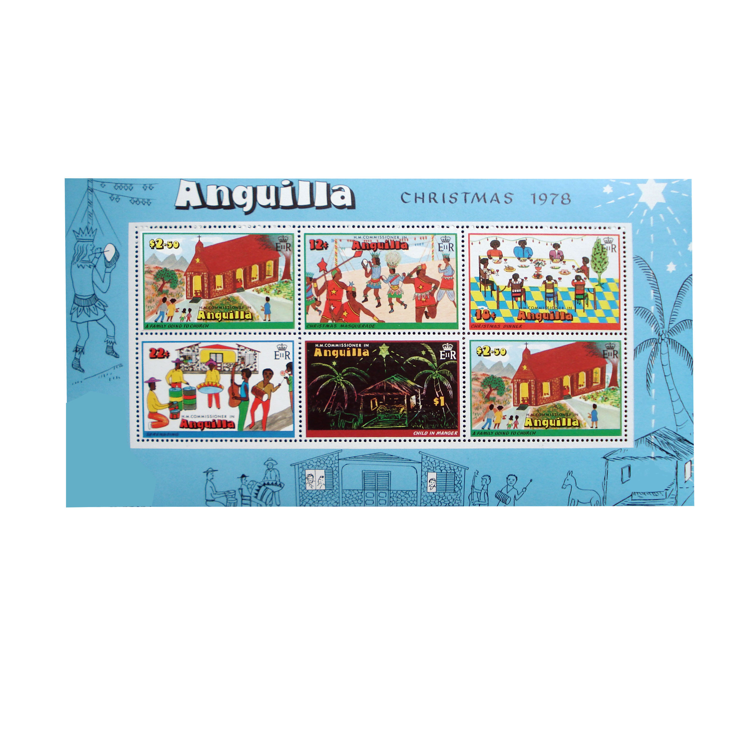 تمبر یادگاری مدل ملل کد BG-64 مجموعه 6 عددی