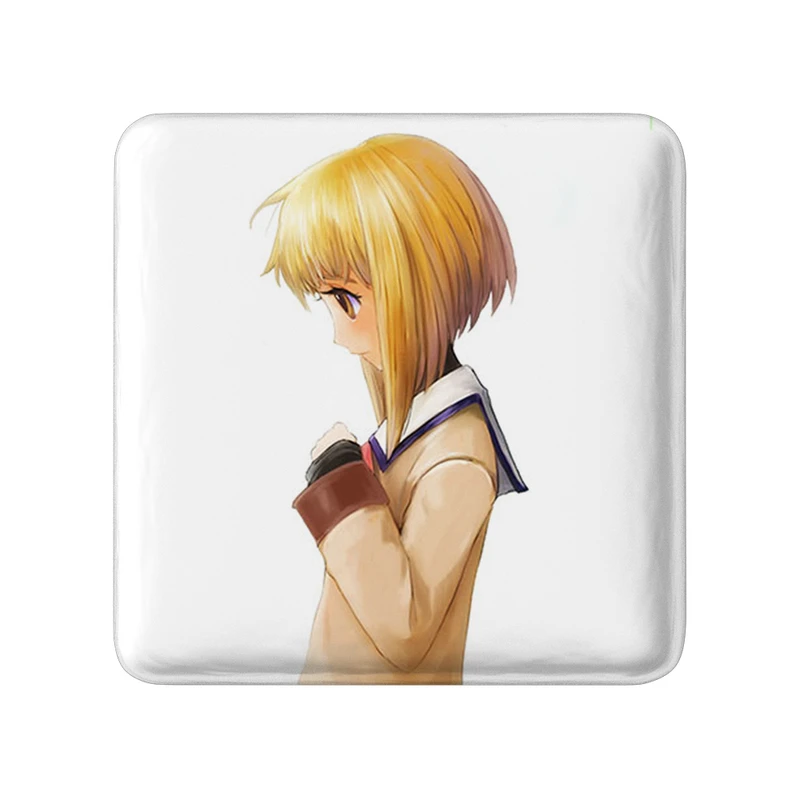 مگنت خندالو طرح کیسا انیمه سبد میوه مدل مربعی کد 33995