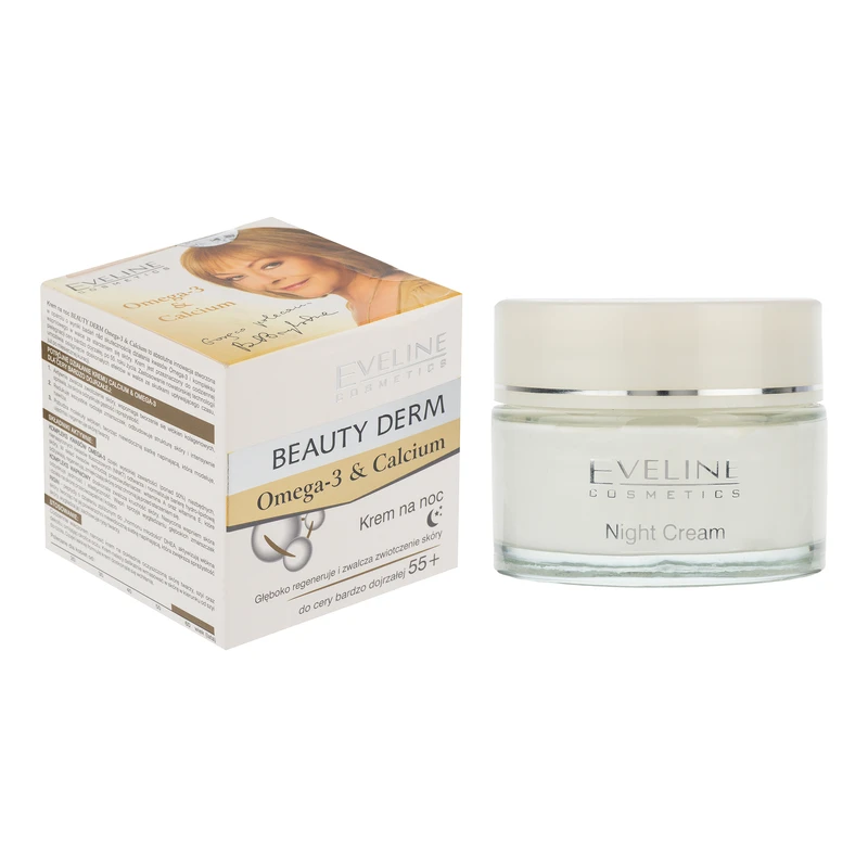 کرم جوان کننده شب اولاین  مدل Omega 3 مناسب برای پوست خشک حجم 50 میلی لیتر