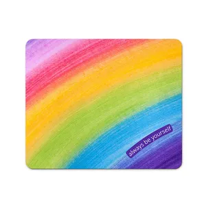 ماوس پد مدل انگیزشی طرح رنگین کمان کد 158