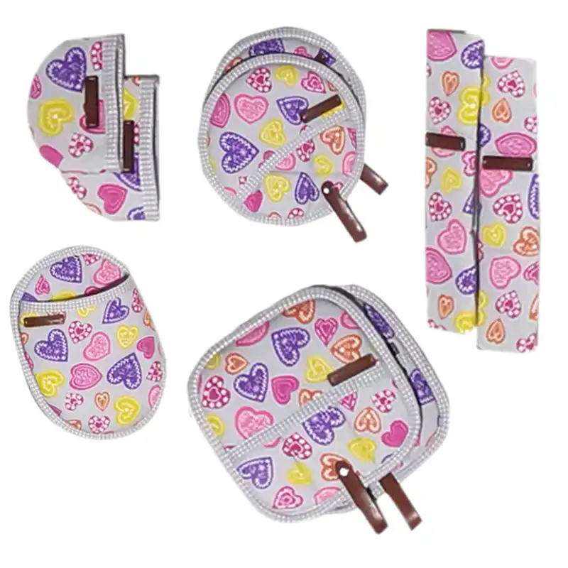 ست هدیه طرح آشپزخانه سنتی مدل پارچه ای مجموعه 17 عددی