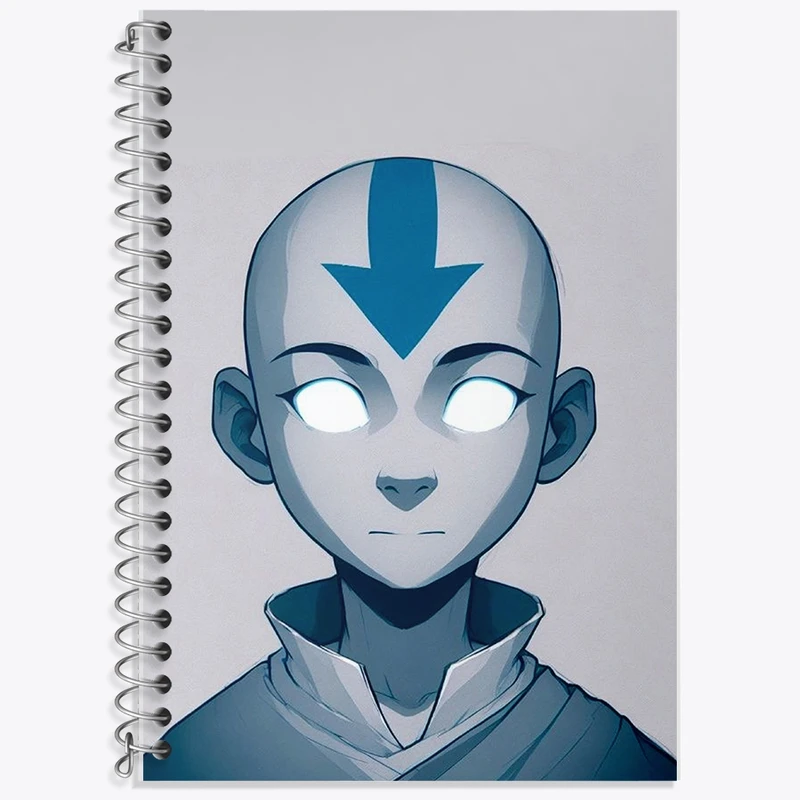 دفتر لغت 50 برگ خندالو طرح انیمه آواتار (Avatar) کد F1902