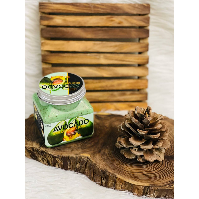 اسکراب لایه بردار بدن دکتر لانا مدل avocado حجم 350 میلی لیتر اسکراب لایه بردار بدن دکتر لانا مدل avocado حجم 350 میلی لیتر