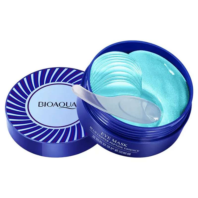 ماسک زیر چشم بایو آکوا مدل Blue copper peptide essence حجم 80 میلی لیتر بسته 60 عددی ماسک زیر چشم بایو آکوا مدل Blue copper peptide essence حجم 80 میلی لیتر بسته 60 عددی