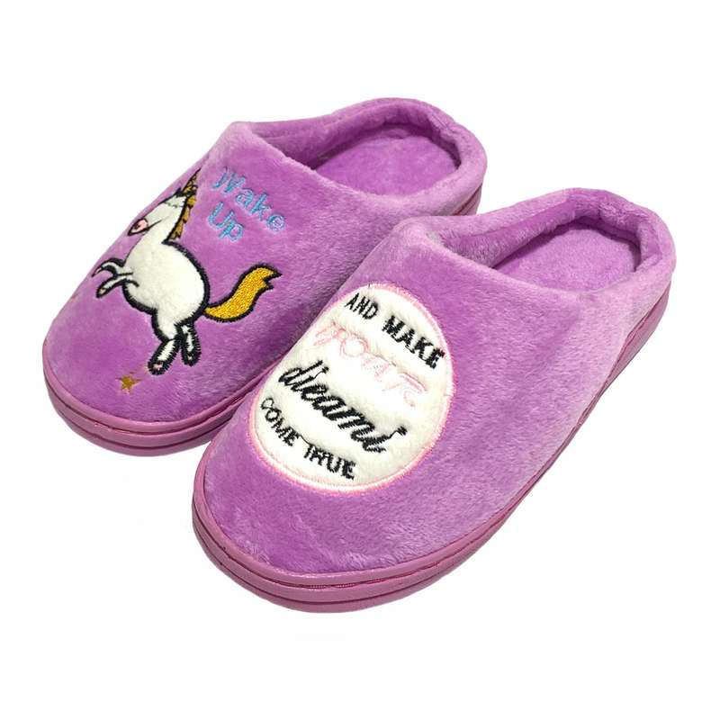دمپایی حوله ای زنانه مدل Unicorn کد RS-PR-165
