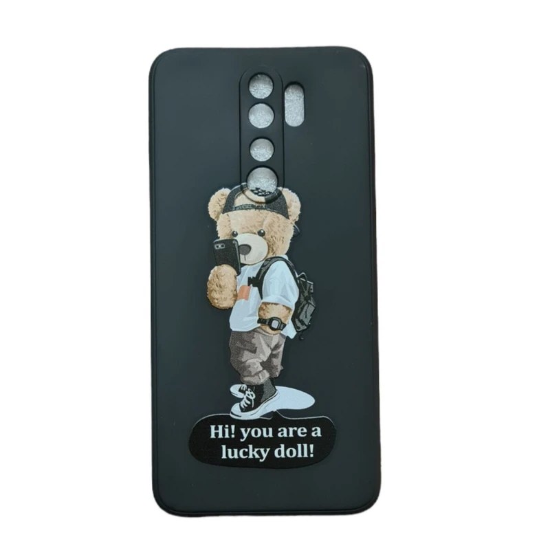 کاور مدل IMD طرح خرس کد 876 مناسب برای گوشی موبایل شیائومی Redmi Note 8 Pro