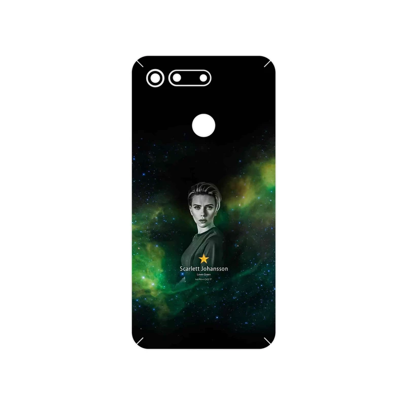 برچسب پوششی ماهوت مدل Scarlett Johansson مناسب برای گوشی موبایل آنر View 20