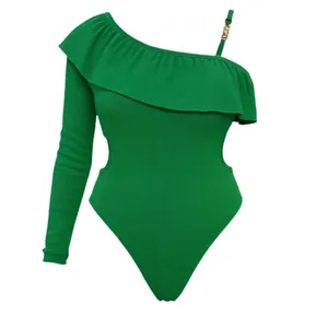 بادی آستین بلند زنانه مدل برتا