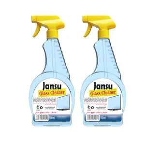 اسپری شیشه پاک کن جانسو مدل Glass cleaner حجم 500 میلی لیتر مجموعه 2 عددی