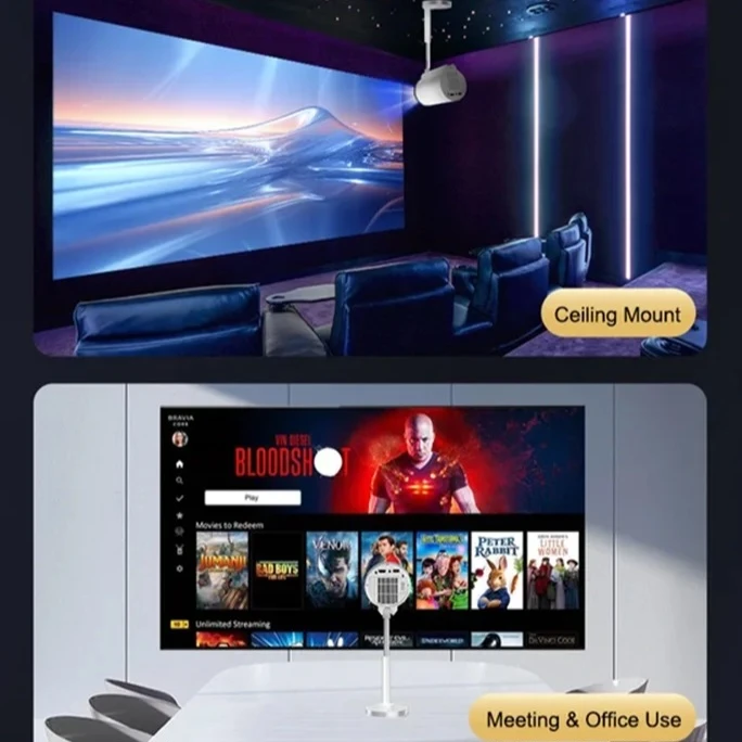 عکس شماره 2 : مینی ویدئو پروژکتور مدل hy302 (ts-7)