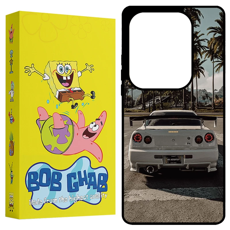 کاور باب قاب طرح ماشین مدل BCPN13P مناسب برای گوشی موبایل شیائومی Redmi Note 13 Pro 4G / Poco M6 Pro 4G