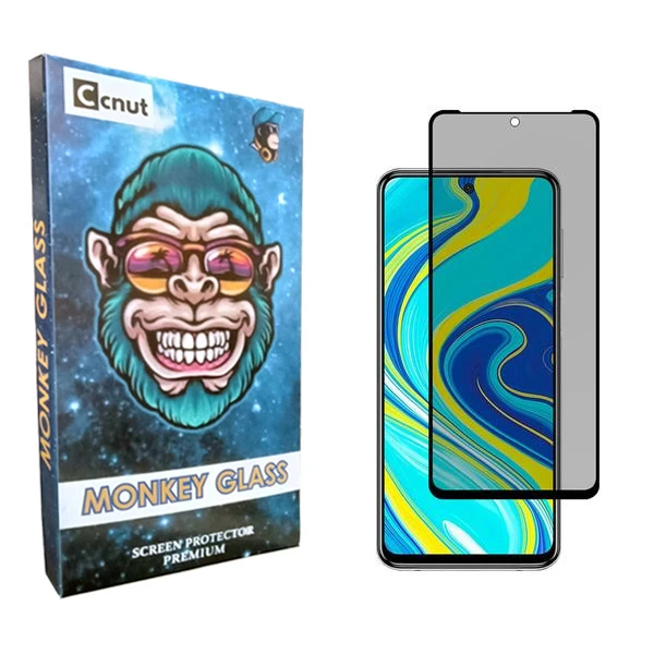 محافظ صفحه نمایش حریم شخصی کوکونات مدل monku مناسب برای گوشی موبایل شیائومی Redmi Note 9S