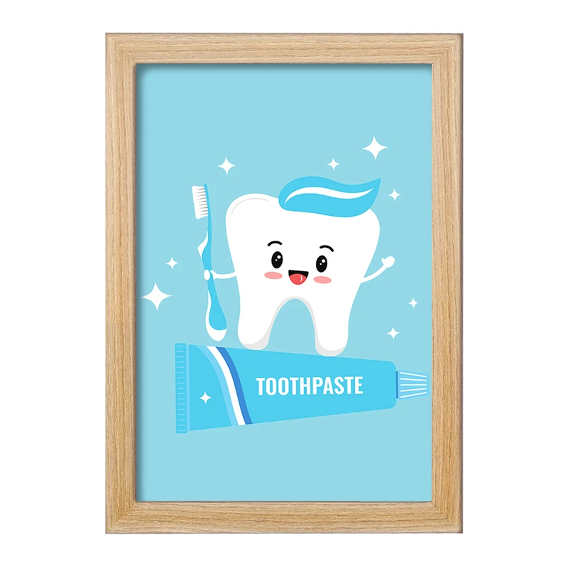 تابلو خندالو مدل دندان و دندان پزشکی کودکانه کد 36735