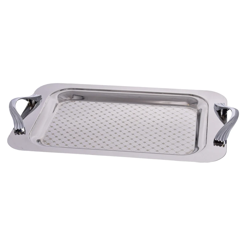 سینی دسته دار یونیک کد 01 - 4033 سایز 30*51 سانتی متر