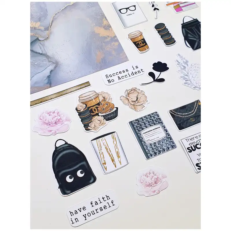 کارت پستال مدل Success بولت ژورنال و اسکرپ بوک