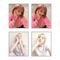 پوستر کالامیکس مدل لیسا بلک پینک مجموعه 4 عددی
