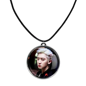 گردنبند خندالو مدل پارک چانیول گروه EXO کد 28422837