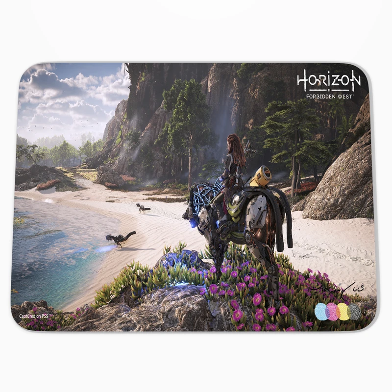 ماوس پد مدل شایان مهر چاپ طرح horizon forbidden west aloy 03