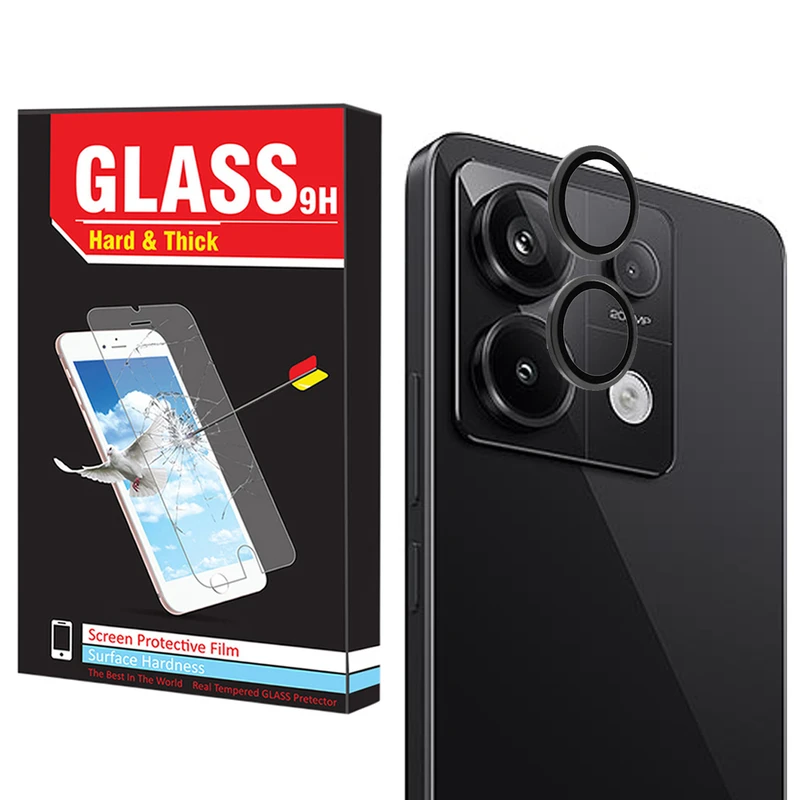 محافظ لنز دوربین هارد اند تیک مدل Ring-Metal-HT مناسب برای گوشی موبایل شیائومی Redmi Note 13 pro 5g