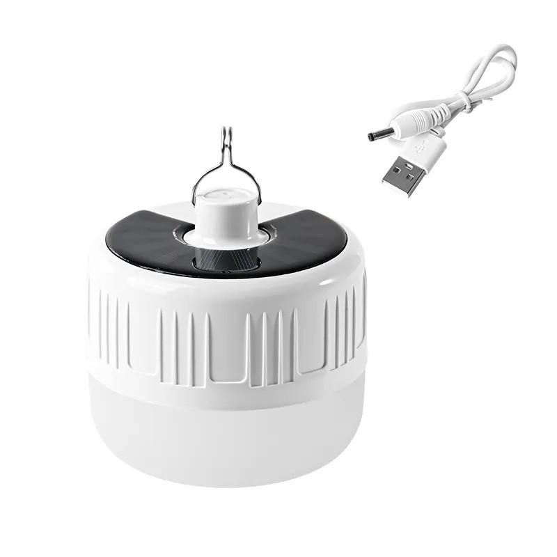 چراغ آویز چادر مدل پنل دار شارژی کد CK8012 با نور مهتابی