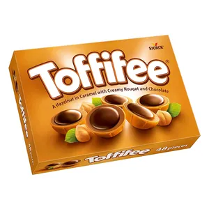 تافی با شکلات و فندق تافی - 125 گرم