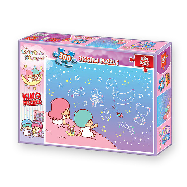 پازل 300 تکه کینگ مدل لیتل تویین استارزLittle Twin Stars
