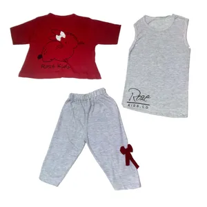 ست 3 تکه لباس دخترانه مدل خرگوشی