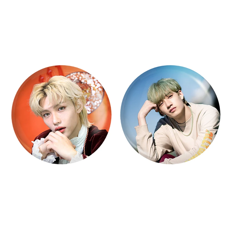 مگنت خندالو طرح بنگ چان و فلیکس گروه استری کیدز Stray Kids کد 1185611852 مجموعه 2 عددی