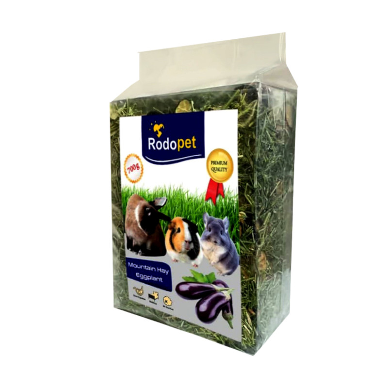 یونجه جوندگان ردوپت مدل بادمجان 700 MHR Eggplant وزن 700 گرم بسته بندی 3 عددی