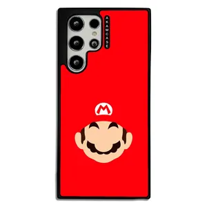 AKAM AMC-WSGS22U-SUPER MARIO17 Cover For Samsung Galaxy S22 Ultra